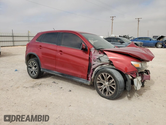 2016 Mitsubishi Outlander Sport 2.4 SE with VIN JA4AP3AW9GZ027749, listed as a Copart auction lot 44528845 with 107,322 mi miles and Salvage Title. Bid and sale history available at carsss.com. Image 4.