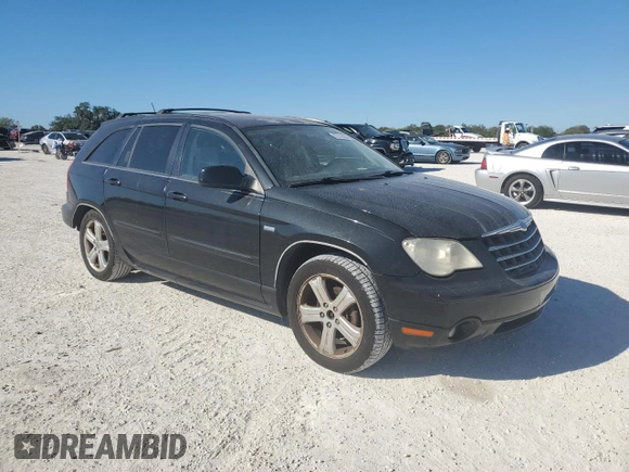 2008 Chrysler Pacifica Touring with VIN 2A8GM68X78R619504, listed as a Copart auction lot 82215024 with 109,243 mi miles and Salvage title. Bid and sale history available at DreamBid. Image 4.