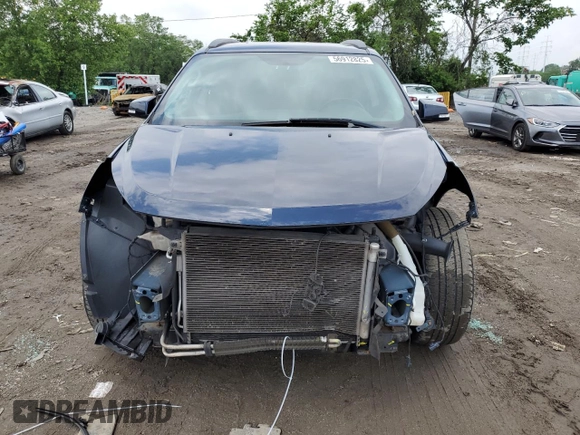 2015 Chevrolet Traverse LT with VIN 1GNKRGKD3FJ156082, listed as a Copart auction lot 56912825 with 123,875 mi miles and Salvage title. Bid and sale history available at DreamBid. Image 5.