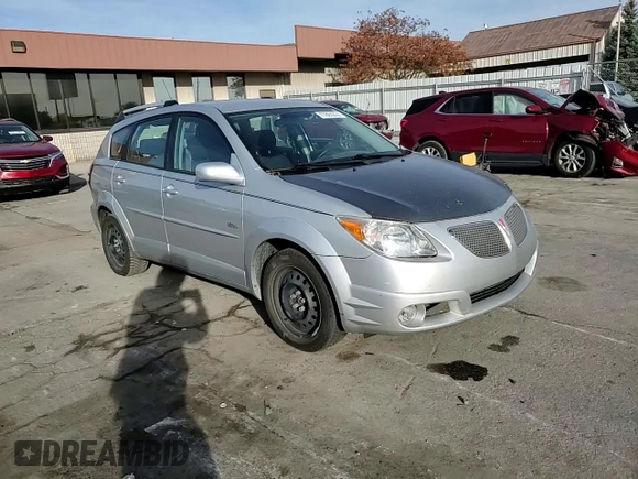 2005 Pontiac Vibe with VIN 5Y2SL63855Z407576, listed as a Copart auction lot 77861314 with 210,835 mi miles and Salvage Title. Bid and sale history available at carsss.com. Image 12.