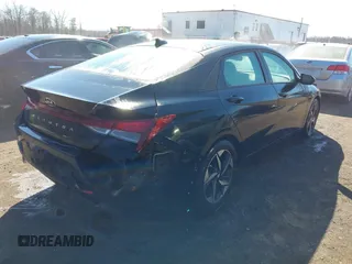 2023 Hyundai Elantra SEL with VIN KMHLS4AG7PU430939, listed as a IAAI auction lot 41646558 with 89,798 mi miles and . Bid and sale history available at DreamBid. Image 4.