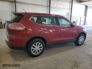 2015 Nissan Rogue S with VIN KNMAT2MT8FP518109, listed as a Copart auction lot 47477505 with 125,383 mi miles and Clean Title. Bid and sale history available at carsss.com. Image 3.