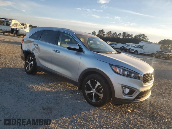 2018 Kia Sorento EX with VIN 5XYPH4A13JG367380, listed as a Copart auction lot 82718424 with 89,221 mi miles and Salvage title. Bid and sale history available at DreamBid. Image 4.