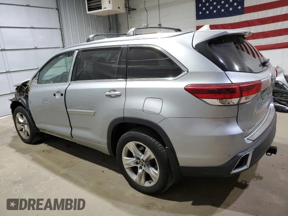 2019 Toyota Highlander Hybrid Limited with VIN 5TDDGRFH2KS059386, listed as a Copart auction lot 60531725 with 97,205 mi miles and Salvage title. Bid and sale history available at DreamBid. Image 2.