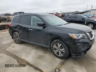 2018 Nissan Pathfinder S z VIN 5N1DR2MNXJC610928, wystawiony jako Copart lot #44451385 z przebiegiem 140 070 mil mil oraz Szkoda całkowita • Salvage title. Historia ofert i sprzedaży dostępna na DreamBid. Obrazek 4.