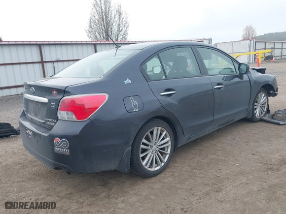 2012 Subaru Impreza Sedan 2.0i Limited with VIN JF1GJAH6XCH016213, listed as a IAAI auction lot 42009284 with 58,280 mi miles. Bid and sale history available at carsss.com. Image 4.