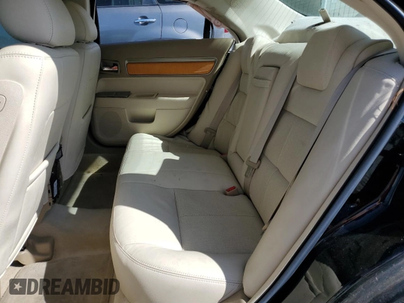2008 Lincoln MKZ z VIN 3LNHM26T48R634178, wystawiony jako Copart lot #57401265 z przebiegiem 33 836 mil mil oraz Szkoda całkowita • Salvage title. Historia ofert i sprzedaży dostępna na DreamBid. Obrazek 10.