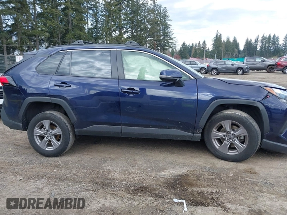 2023 Toyota RAV4 XLE with VIN JTMP1RFV1PD095688, listed as a IAAI auction lot 41874720 with 59,737 mi miles. Bid and sale history available at carsss.com. Image 13.