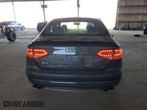 2011 Audi S4 Premium Plus with VIN WAUDGBFL2BA011179, listed as a Copart auction lot 85116994 with 135,241 mi miles and Salvage Title. Bid and sale history available at carsss.com. Image 6.