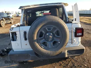 2021 Jeep Wrangler Unlimited Sport with VIN 1C4HJXDN2MW556893, listed as a Copart auction lot 41532205 with 52,891 mi miles and Salvage title. Bid and sale history available at DreamBid. Image 6.