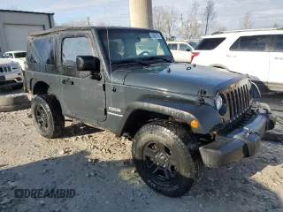 2017 Jeep Wrangler Sport with VIN 1C4AJWAG3HL537598, listed as a Copart auction lot 50083795 with 83,733 mi miles and Clean Title. Bid and sale history available at DreamBid. Image 4.