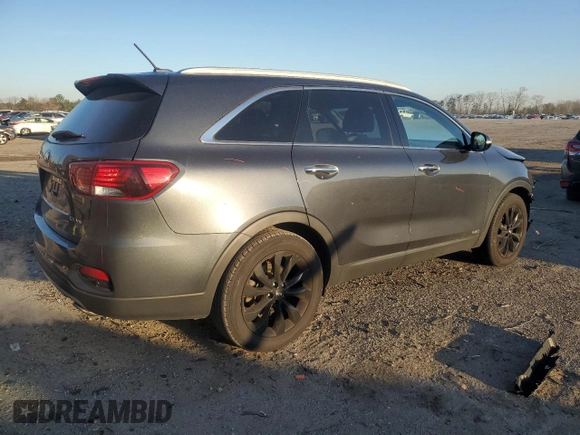 2020 Kia Sorento EX with VIN 5XYPHDA52LG656837, listed as a Copart auction lot 48201885 with 66,162 mi miles and Salvage Title. Bid and sale history available at DreamBid. Image 3.