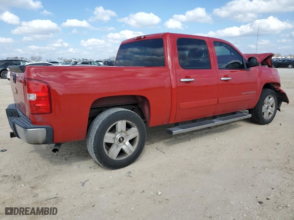 2008 Chevrolet Silverado 1500 LTZ with VIN 2GCEC13J481266290, listed as a Copart auction lot 43910515 with 203,574 mi miles and Salvage Title. Bid and sale history available at carsss.com. Image 3.