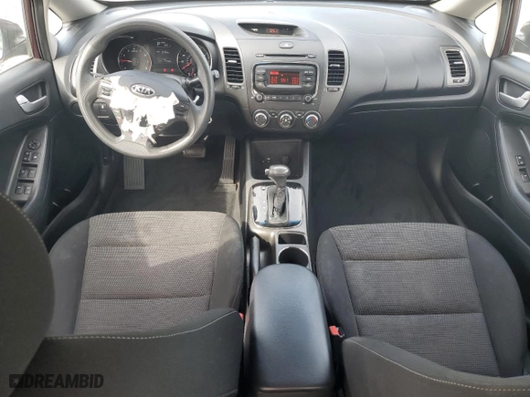 2017 Kia Forte LX with VIN 3KPFK4A78HE037971, listed as a Copart auction lot 50776565 with 77,025 mi miles and Salvage Title. Bid and sale history available at carsss.com. Image 8.