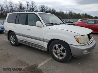 2006 Toyota Land Cruiser with VIN JTEHT05J162092353, listed as a Copart auction lot 52957305 with 233,005 mi miles and Salvage Title. Bid and sale history available at carsss.com. Image 4.
