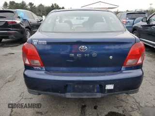2001 Toyota ECHO with VIN JTDAT123610116152, listed as a Copart auction lot 86301404 with 114,047 mi miles and Salvage title. Bid and sale history available at DreamBid. Image 6.