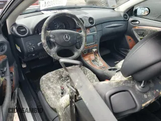 2009 Mercedes-Benz CLK 350 with VIN WDBTK56F39T108168, listed as a Copart auction lot 76090024 with Not Provided miles and Salvage Title. Bid and sale history available at DreamBid. Image 8.