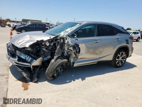 2021 Lexus RX 350 with VIN 2T2HZMAA4MC211118, listed as a Copart auction lot 58405465 with 44,956 mi miles and Salvage title. Bid and sale history available at DreamBid. Image 1.