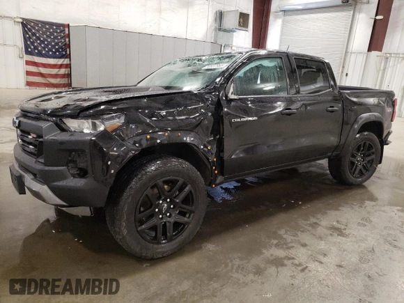 2023 Chevrolet Colorado 4WD Trail Boss with VIN 1GCPTEEK5P1172588, listed as a Copart auction lot 50537965 with 51,931 mi miles and Salvage Title. Bid and sale history available at carsss.com. Image 1.