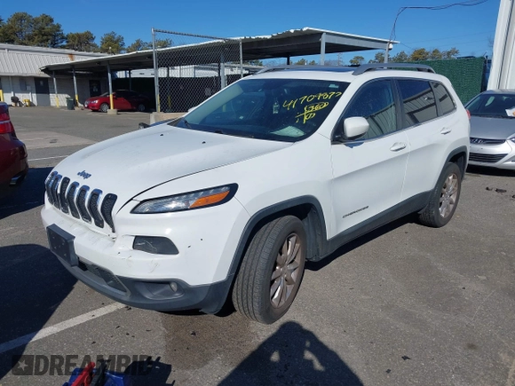 2015 Jeep Cherokee Limited with VIN 1C4PJMDS7FW688762, listed as a IAAI auction lot 41709877 with 154,499 mi miles. Bid and sale history available at carsss.com. Image 18.