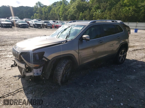2019 Jeep Cherokee Limited с VIN 1C4PJLDB4KD190616, выставлен на аукционе Copart как лот 56880795 с пробегом 170 826 миль миль и Списание • Salvage title. История ставок и продаж доступна на DreamBid. Изображение 1.