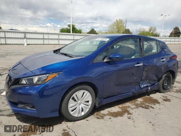 2025 Nissan LEAF S z VIN 1N4AZ1BV6SC558659, wystawiony jako Copart lot #55154975 z przebiegiem 10 656 mil mil oraz Szkoda całkowita • Salvage title. Historia ofert i sprzedaży dostępna na DreamBid. Obrazek 1.