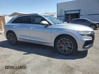 2019 Audi Q8 Premium Plus z VIN WA1EVAF13KD021055, wystawiony jako Copart lot #51812235 z przebiegiem 96 502 mil mil oraz Czysty tytuł • Clean title. Historia ofert i sprzedaży dostępna na DreamBid. Obrazek 4.