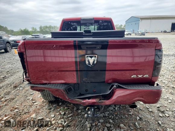 2012 Ram 1500 Sport with VIN 1C6RD7HT5CS276483, listed as a Copart auction lot 65822575 with 138,137 mi miles and Salvage title. Bid and sale history available at DreamBid. Image 6.