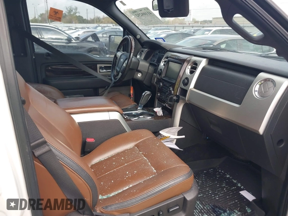 2013 Ford F-150 XL with VIN 1FTFW1ET5DFB01619, listed as a IAAI auction lot 41109292 with 247,785 mi miles. Bid and sale history available at carsss.com. Image 5.