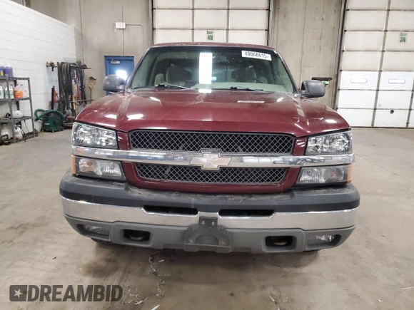 2003 Chevrolet Silverado 1500 with VIN 2GCEK19T431157736, listed as a Copart auction lot 48068615 with 130,345 mi miles and Clean Title. Bid and sale history available at carsss.com. Image 5.