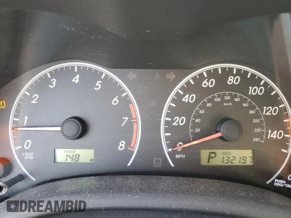 2013 Toyota Corolla L with VIN 2T1BU4EE2DC031710, listed as a Copart auction lot 54219725 with 132,197 mi miles and Salvage Title. Bid and sale history available at carsss.com. Image 9.