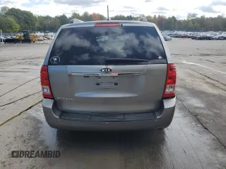 2012 Kia Sedona LX with VIN KNDMG4C7XC6429290, listed as a Copart auction lot 75205014 with 131,359 mi miles and Salvage Title. Bid and sale history available at carsss.com. Image 6.