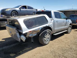 2020 Ford Ranger XL with VIN 1FTER4FH3LLA76864, listed as a Copart auction lot 57362145 with 25,309 mi miles and Salvage title. Bid and sale history available at DreamBid. Image 3.