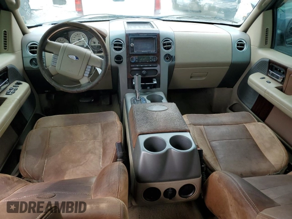 2005 Ford F-150 XLT с VIN 1FTPW12575KE35962, выставлен на аукционе Copart как лот 58705695 с пробегом 272 319 миль миль и Списание • Salvage title. История ставок и продаж доступна на DreamBid. Изображение 8.