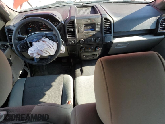 2015 Ford F-150 XLT with VIN 1FTEW1E85FKE49597, listed as a Copart auction lot 56359715 with 58,018 mi miles and Salvage title. Bid and sale history available at DreamBid. Image 8.