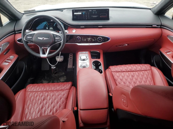 2024 Genesis GV70 3.5T Sport with VIN 5NMMCDTC8RH001495, listed as a Copart auction lot 80622004 with 42,202 mi miles and Salvage Title. Bid and sale history available at carsss.com. Image 8.