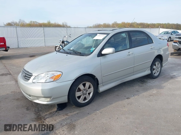 2003 Toyota Corolla CE with VIN 1NXBR32E63Z179629, listed as a IAAI auction lot 42043795 with 204,736 mi miles and . Bid and sale history available at DreamBid. Image 2.