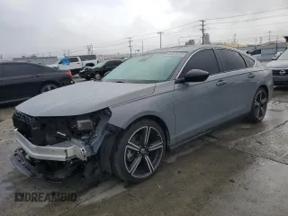 2024 Honda Accord Sport с VIN 1HGCY2F57RA017889, выставлен на аукционе Copart как лот 48557025 с пробегом 33 392 миль миль и Списание • Salvage title. История ставок и продаж доступна на DreamBid. Изображение 1.