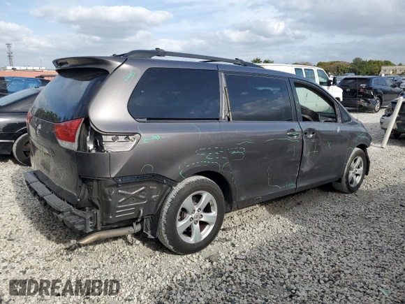 2014 Toyota Sienna LE AAS with VIN 5TDKK3DC7ES417550, listed as a Copart auction lot 53429155 with 126,855 mi miles and Salvage Title. Bid and sale history available at carsss.com. Image 3.