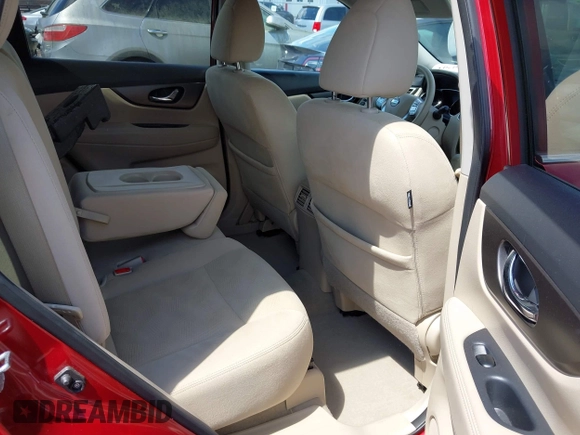 2014 Nissan Rogue SV with VIN 5N1AT2MT0EC849834, listed as a IAAI auction lot 41990792 with 93,582 mi miles and . Bid and sale history available at DreamBid. Image 8.