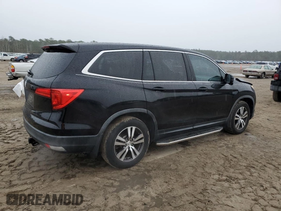 2016 Honda Pilot EX-L with VIN 5FNYF5H71GB018793, listed as a Copart auction lot 86281164 with 90,958 mi miles and Salvage Title. Bid and sale history available at DreamBid. Image 3.