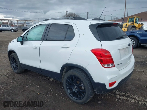 2022 Chevrolet Trax LT with VIN KL7CJPSMXNB526129, listed as a IAAI auction lot 42052390 with 20,973 mi miles and . Bid and sale history available at DreamBid. Image 3.