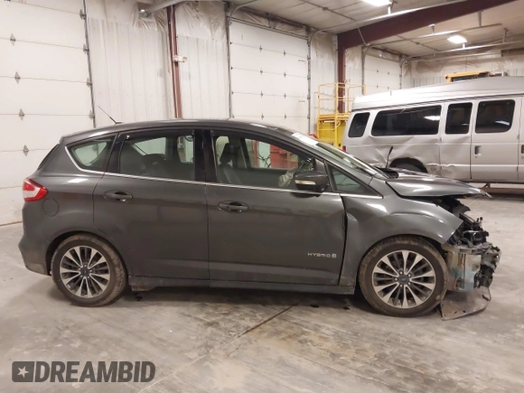 2018 Ford C-Max Titanium with VIN 1FADP5DU5JL101340, listed as a IAAI auction lot 41816730 with 102,207 mi miles and . Bid and sale history available at DreamBid. Image 13.