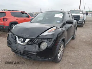 2015 Nissan Juke SV with VIN JN8AF5MR7FT502217, listed as a IAAI auction lot 41748106 with 97,200 mi miles. Bid and sale history available at carsss.com. Image 17.