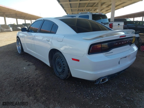 2012 Dodge Charger SE with VIN 2C3CDXBG1CH258360, listed as a IAAI auction lot 41937619 with 127,167 mi miles. Bid and sale history available at carsss.com. Image 3.