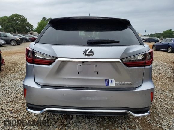 2022 Lexus RX 350L with VIN JTJHZKEA2N2027733, listed as a Copart auction lot 55650235 with 29,422 mi miles and Salvage title. Bid and sale history available at DreamBid. Image 6.