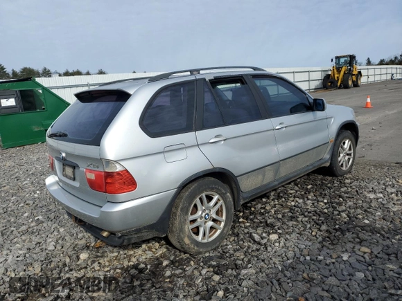 2002 BMW X5 3.0i with VIN 5UXFA535X2LP40070, listed as a Copart auction lot 67320264 with 217,246 mi miles and Non Repairable. Bid and sale history available at carsss.com. Image 3.