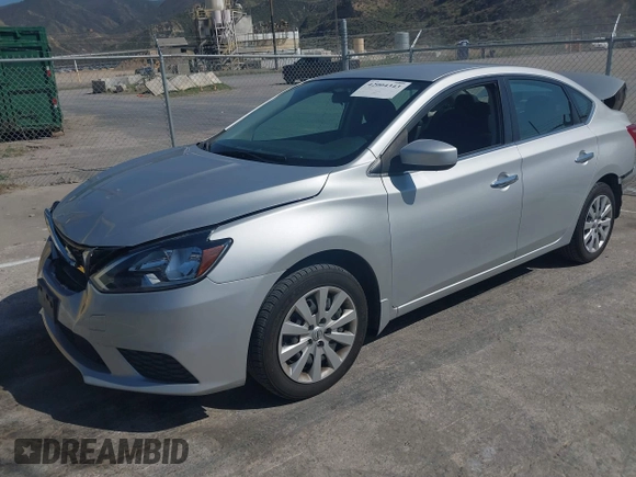 2019 Nissan Sentra S with VIN 3N1AB7AP5KY428872, listed as a IAAI auction lot 42004343 with 51,340 mi miles. Bid and sale history available at carsss.com. Image 17.