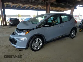 2020 Chevrolet Bolt EV LT with VIN 1G1FY6S03L4141315, listed as a Copart auction lot 49989565 with 53,314 mi miles and Salvage Title. Bid and sale history available at carsss.com. Image 1.