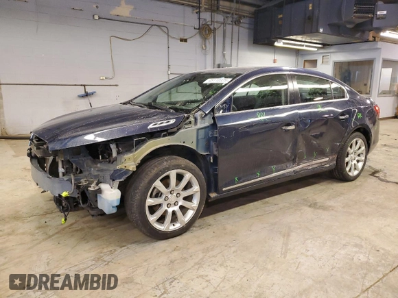 2016 Buick LaCrosse Premium I with VIN 1G4GD5G34GF181767, listed as a Copart auction lot 45110325 with 139,801 mi miles and Salvage title. Bid and sale history available at DreamBid. Image 1.
